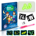 Educational Toy Drawing Pad 3D Magic 8 Light Effects