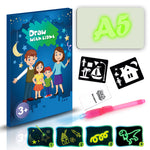 Educational Toy Drawing Pad 3D Magic 8 Light Effects