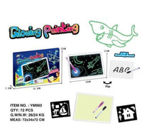 Educational Toy Drawing Pad 3D Magic 8 Light Effects