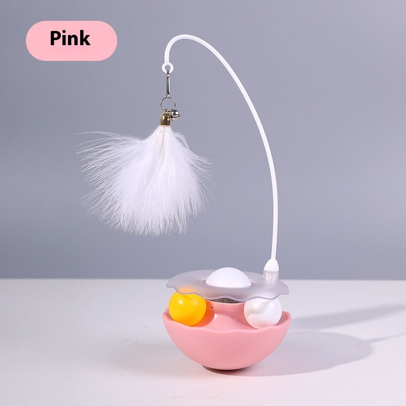 Interactive Teaser Feather Wand Toys For Cat