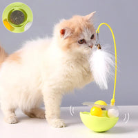 Interactive Teaser Feather Wand Toys For Cat