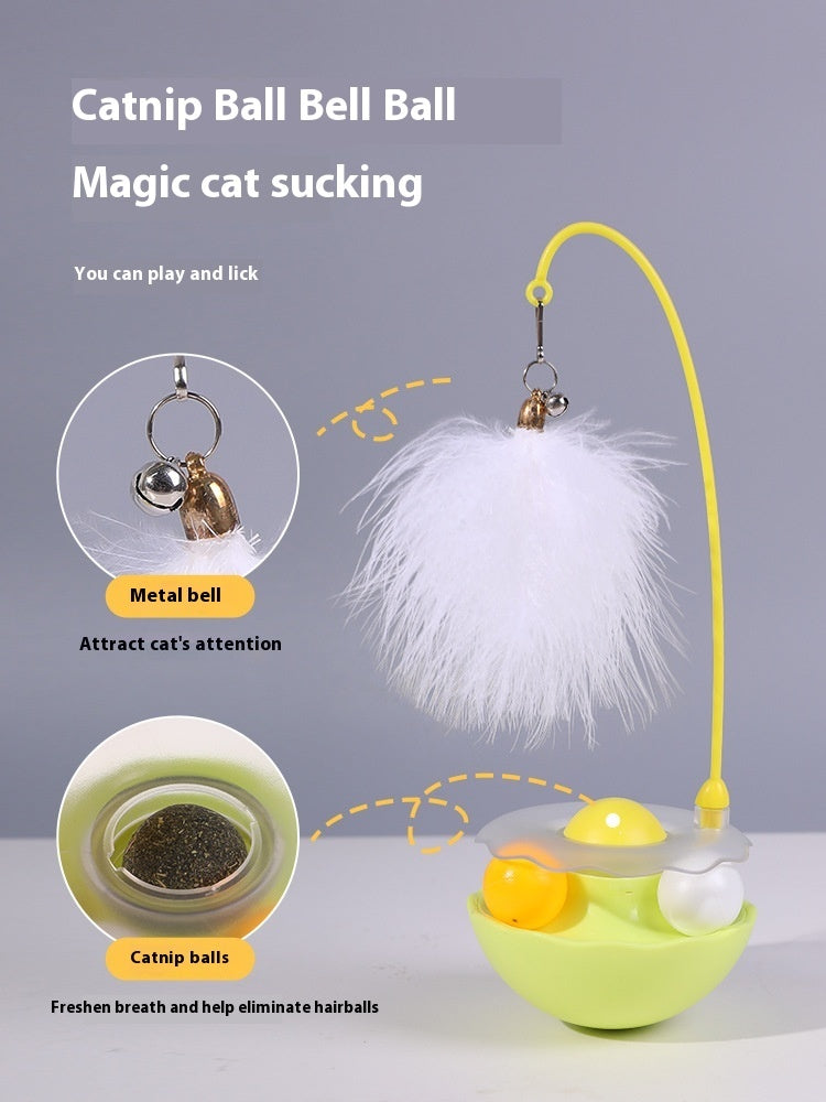 Interactive Teaser Feather Wand Toys For Cat