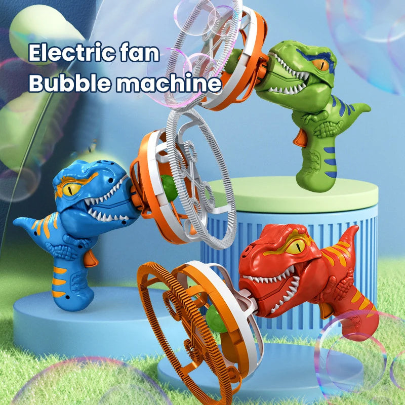 Fan Dinosaur Bubble Machine Bubble